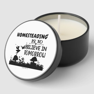 Candle of summer breeze / mini candle favors