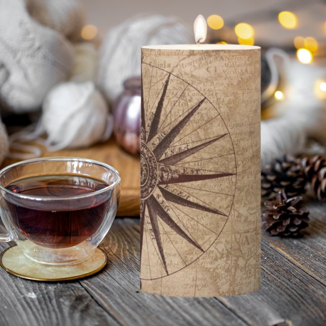 Candle Old Paper Map Rustic (Creator Uploaded)