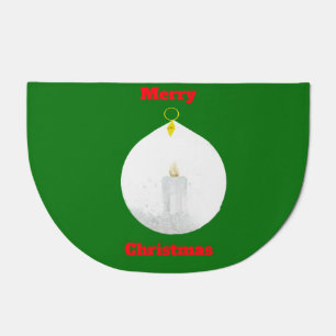 Candle Ornament DoorMat