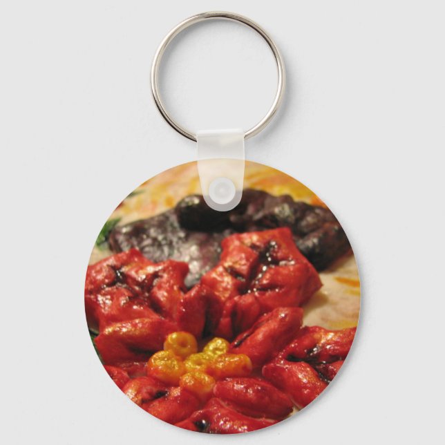 Candle Pie Keychain (Front)
