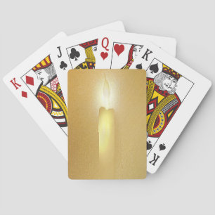 Candle playing cards, tarot,cartomancy,art poker cards