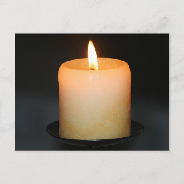candle postcard (Front)