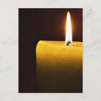 Candle Postcard