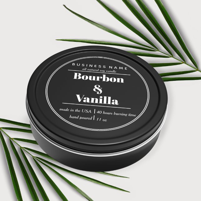 Candle Product Label Design (Creator Uploaded)