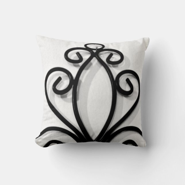 Candle Sconce Throw Pillow (Front)