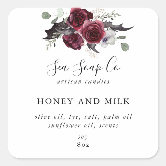 Candle Stickers (Front)