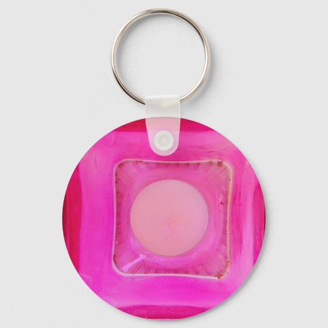Candle, Sweet Pink Love Candlelight Keychain (Front)