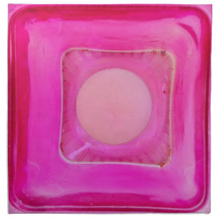 Candle, Sweet Pink Love Candlelight Napkin