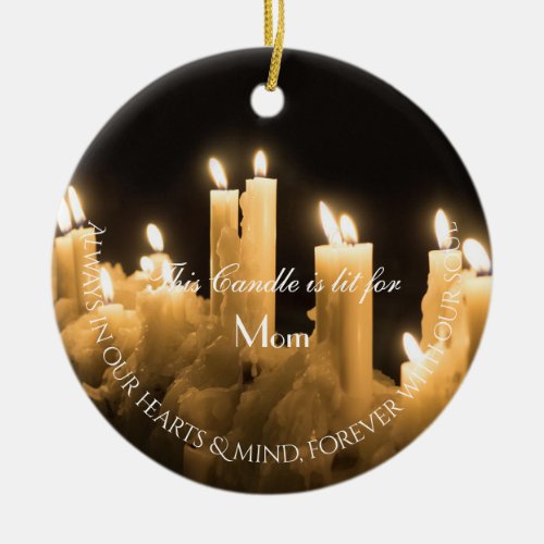 Candle Tribute Ornament by HAMbyWG