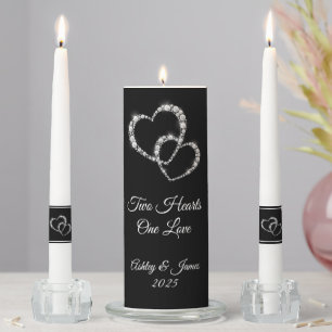 Candle Unity Set-Two Hearts