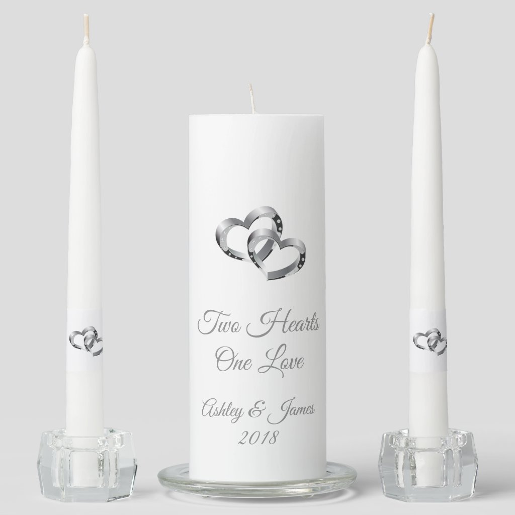 personalized wedding candle holders