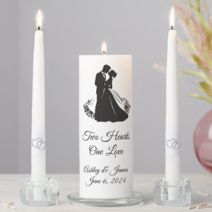 Candle Unity Set-Two Hearts