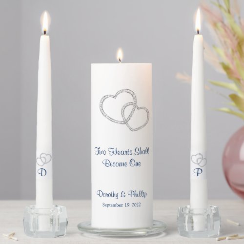 Candle Unity Set_Two Hearts Become One