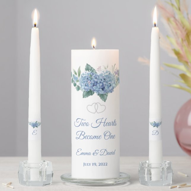Candle Unity Set-Two Hearts Become One  (In Situ)