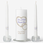 Candle Unity Set-Two Hearts Become One