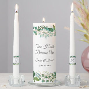 Candle Unity Set-Two Hearts Become One