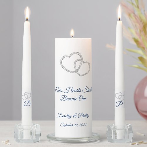 Candle Unity Set_Two Hearts Become One