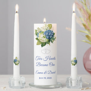 Candle Unity Set-Two Hearts Become One