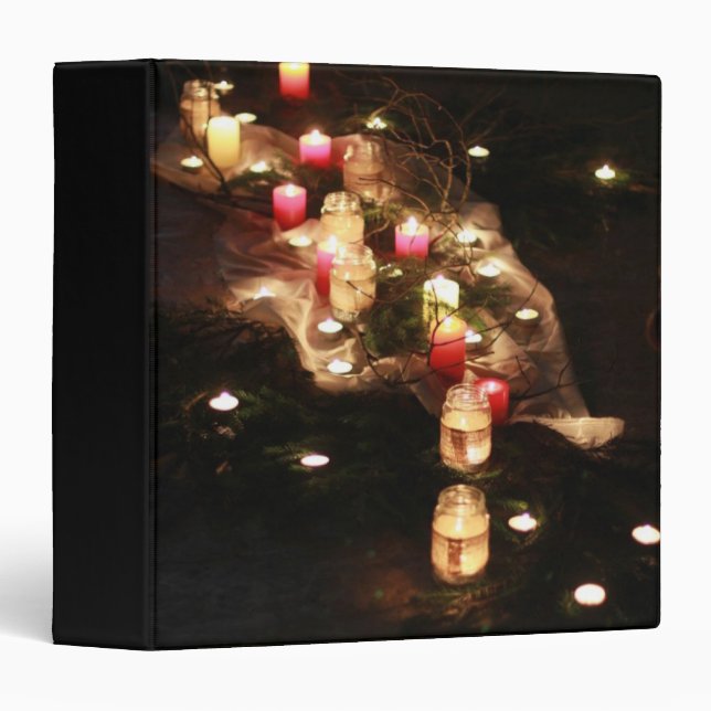 Candlelight Archive Binder – Customizable (Front/Spine)