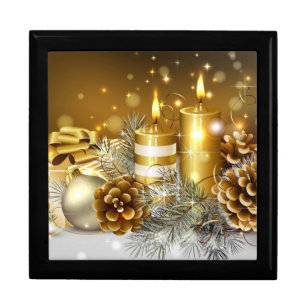 Candlelight Christmas Gift Box