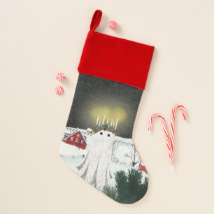 Candlelight Christmas Stocking