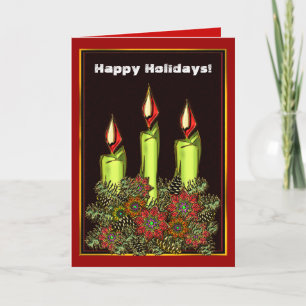 Candlelight Holiday Card