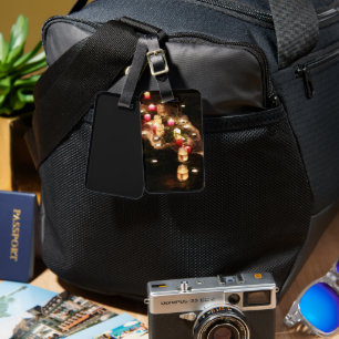 Candlelight Journey Luggage Tag – Customizable