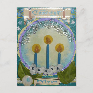 Candlelight Moon Postcard
