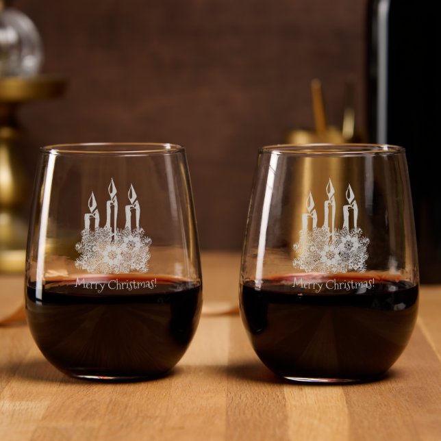 Candlelight  stemless wine glass (Party)