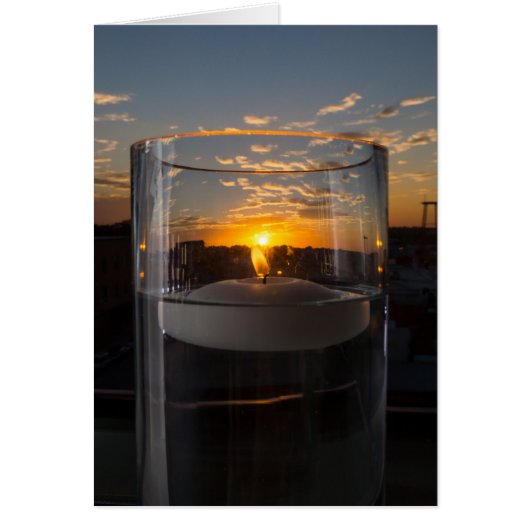 Candlelight Sunset Cards (Front)