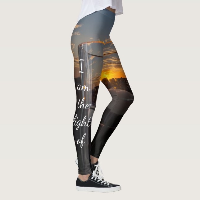 Candlelight Sunset Leggings (Right)