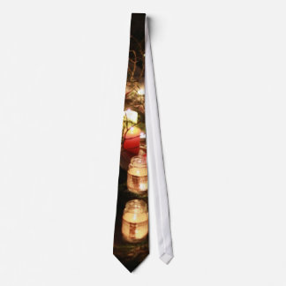 Candlelit Path Art Tie – Customizable