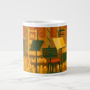 Candlelit Prelude – Music Room, Brighton Pavilion Giant Coffee Mug