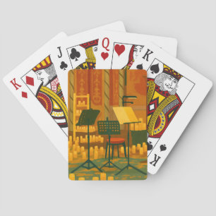 Candlelit Prelude – Music Room, Brighton Pavilion Poker Cards