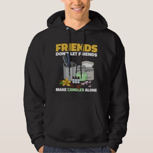 Candlemaking Design for a Candle Maker Hoodie