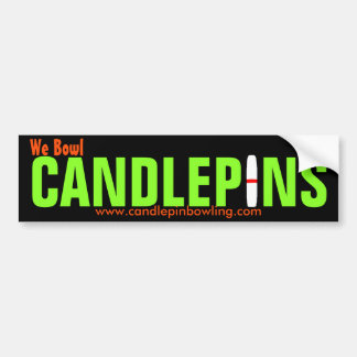 Candlepin Bumper Sticker