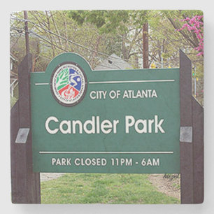 Candler Park Sign, Candler Park, Atlanta Coaster
