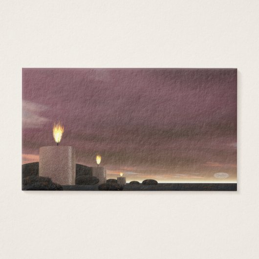 Candles - 3D render (Front)