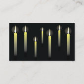 Candles - Business Business Card (Back)