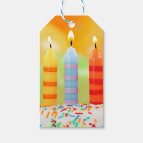 Candles Gift Tags