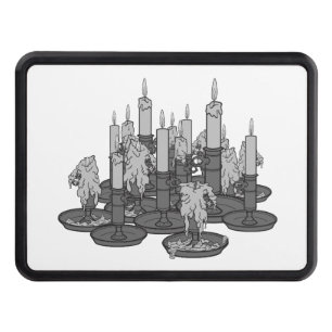 Candles Hitch Cover