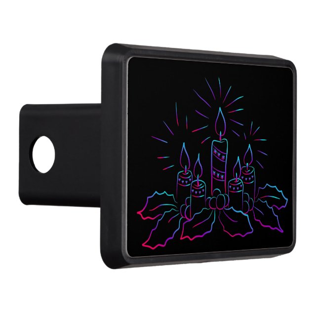 Candles Hitch Cover 2" Receiver (Right)