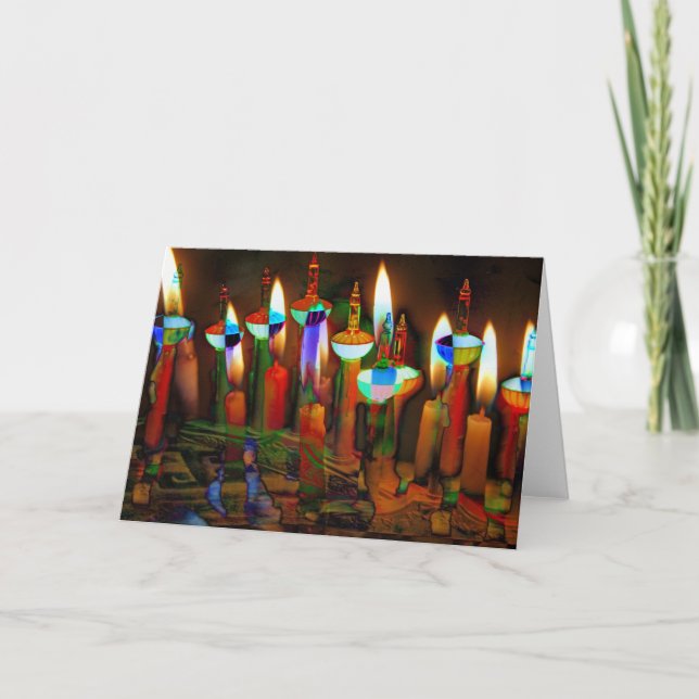 Candles Holiday Card (Front)