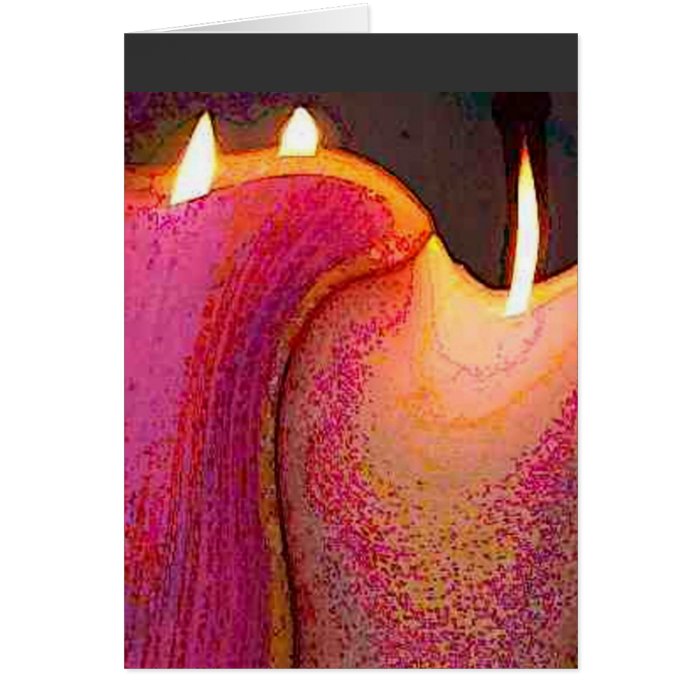 candles in the attic card