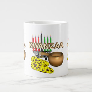 Candles of Kwanzaa - Large Coffee Mug