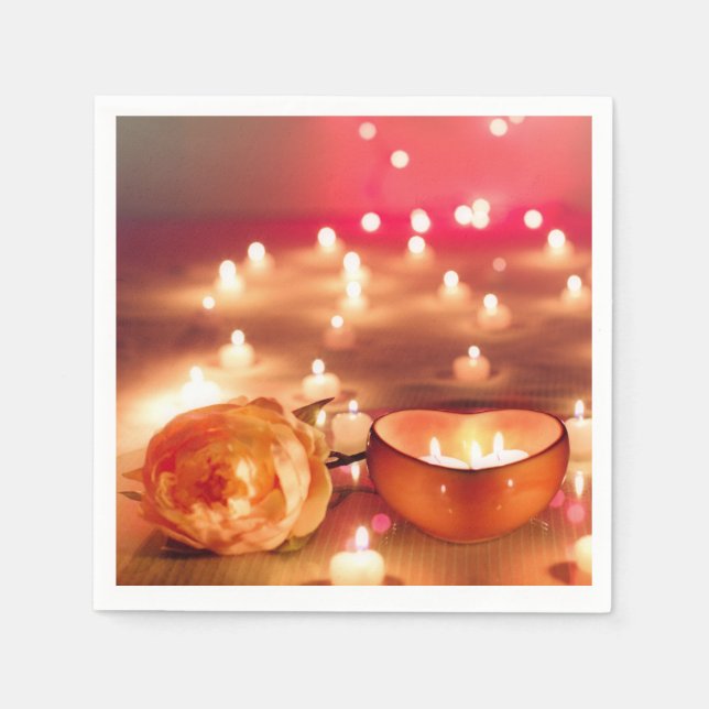 Candles Paper Napkin (Front)