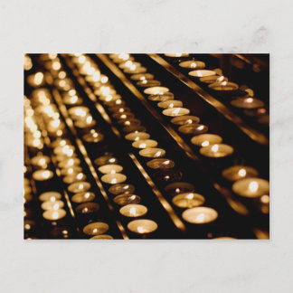 Candles Postcard