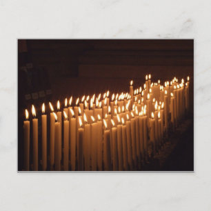 Candles Postcard