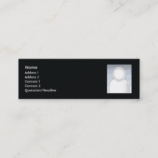 Candles - Skinny Mini Business Card