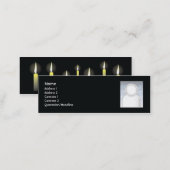 Candles - Skinny Mini Business Card (Front/Back)